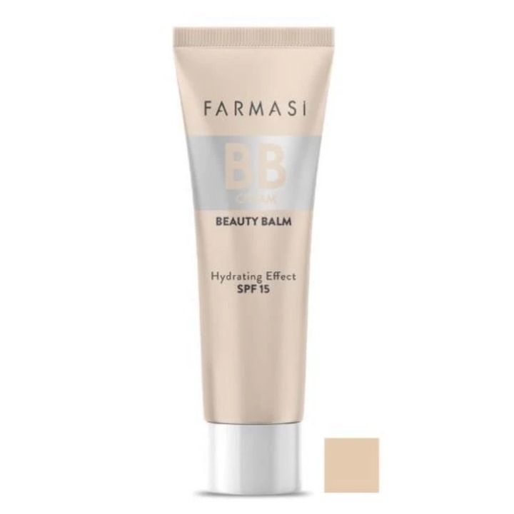 Crema BB Beauty Balm pentru fata, Farmasi, Light 01, 30 ml
