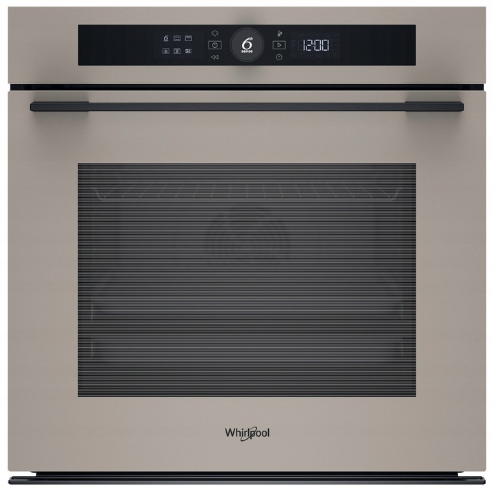 Cuptor electric Whirlpool, model WOI5S8PM2SEA, 73l, sampanie, 59.5x59.7x56.4cm, 13 functii