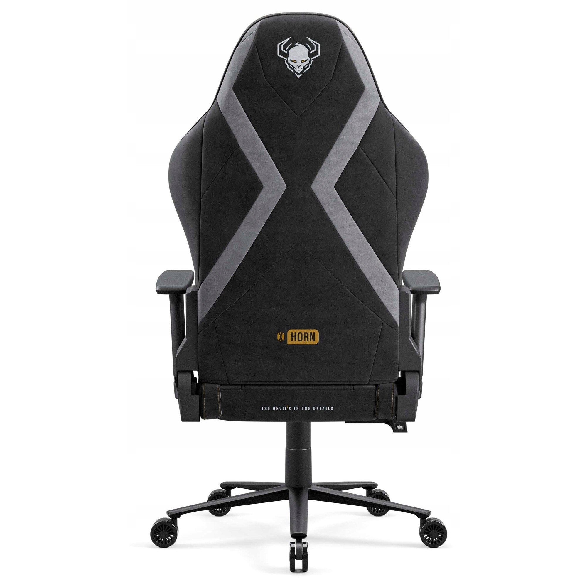 Scaun gaming, Diablo X-Horn 2.0, negru-gri, 49-58cm inaltime sezut