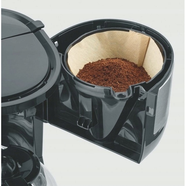 Cafetiere SEVERIN KA 4819, 4 cani, negru-argintiu, 750W, mecanic