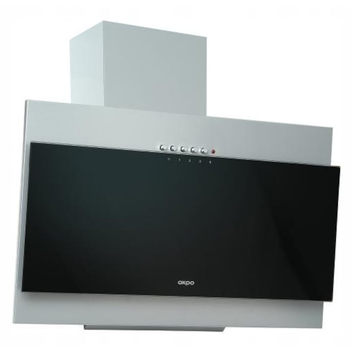 Аспиратор Akpo WK-4 Juno 60, 60x75-97,5x30,9см, черно-сив, 1 мотор, LED осветление