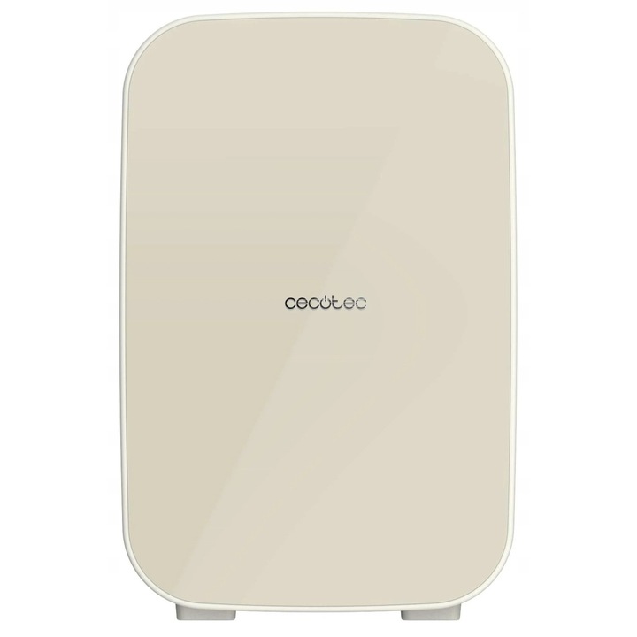Електрически хладилник CECOTEC Bolero MiniCooling Bahamas, 25л, 12V/220V, бежов цвят, размери 52x33.8x28.5см