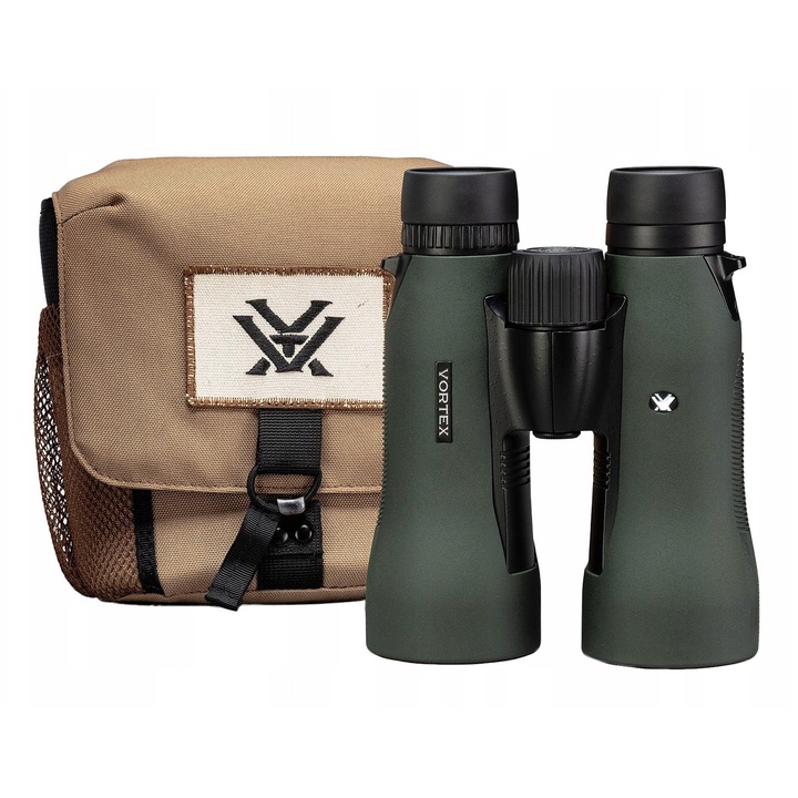 Бинокъл, Vortex Diamondback HD 15x56 мм, водоустойчив, с призма тип Dach, комплект с чанта за носене