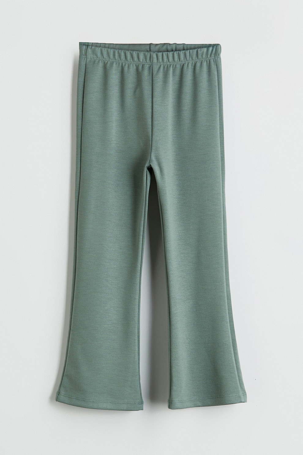 LC WAIKIKI, Pantaloni evazati cu talie elatsica, Verde marin, 80-92 CM