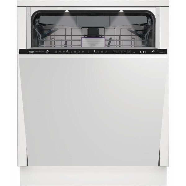 Masina de spalat vase incorporabila BEKO BDIN38571C, 15 seturi, 60cm, functie ExtraDry, functie SteamGloss