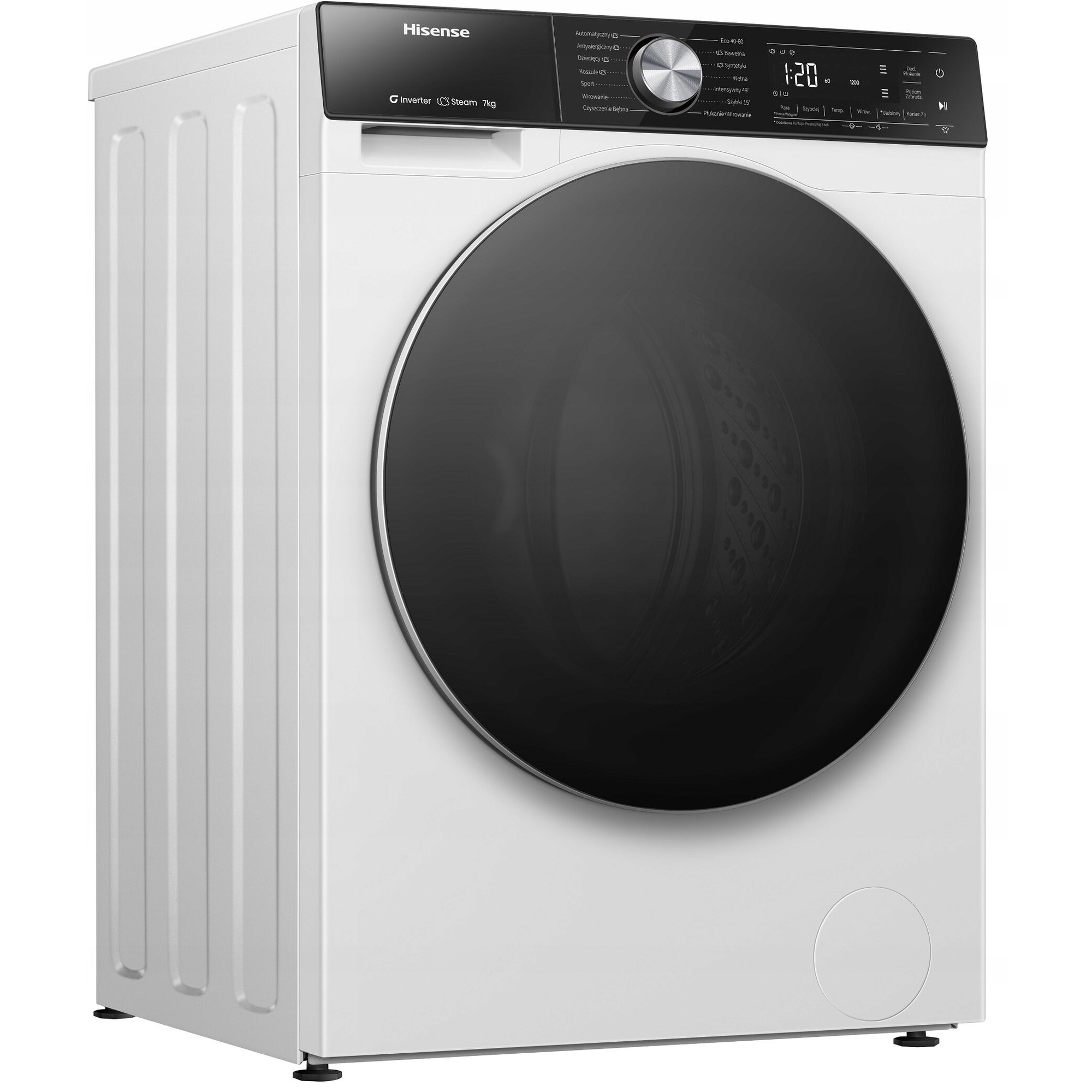 Masina de spalat rufe, Hisense, 7kg, 1400 rpm, alb, 47x60x85cm