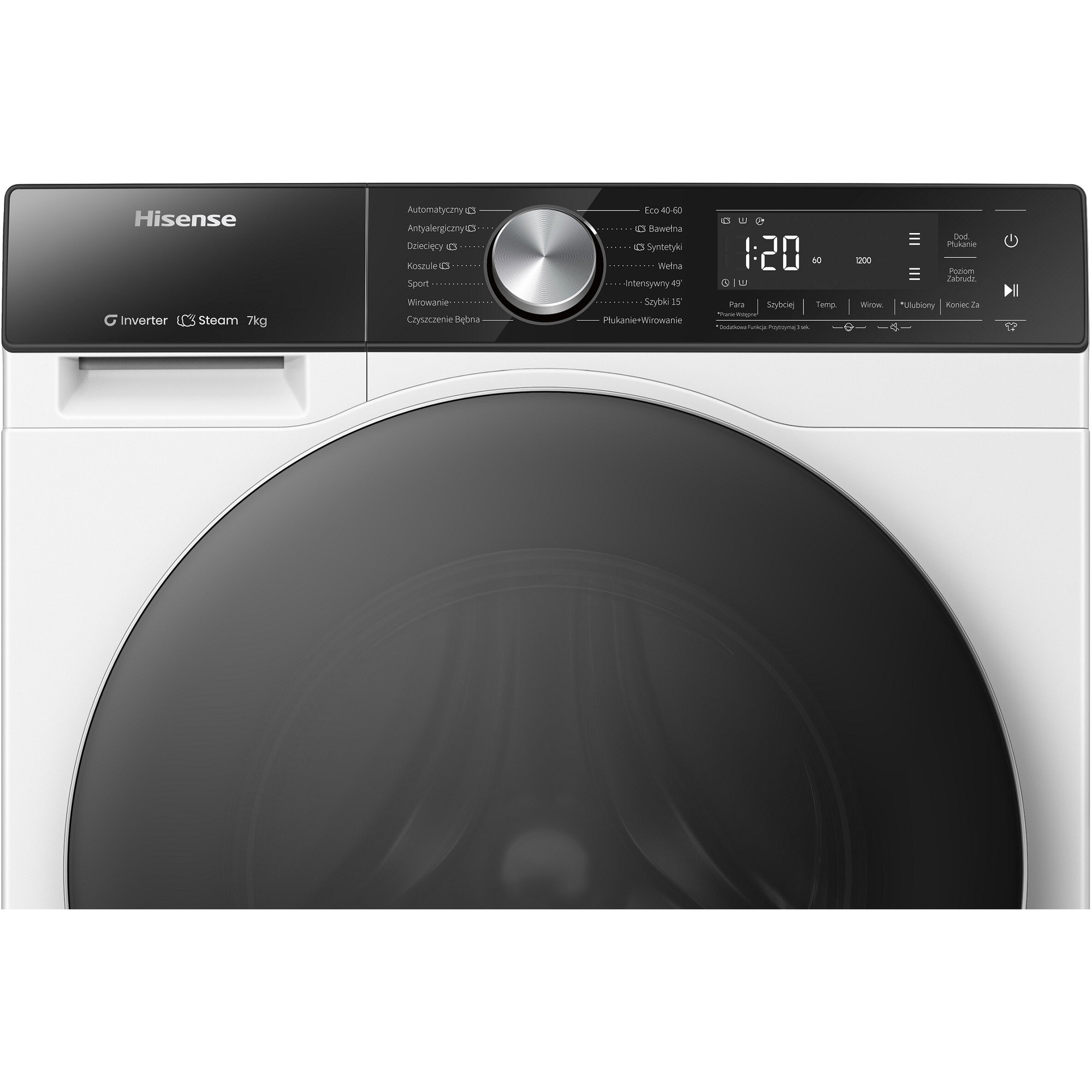 Masina de spalat rufe, Hisense, 7kg, 1400 rpm, alb, 47x60x85cm