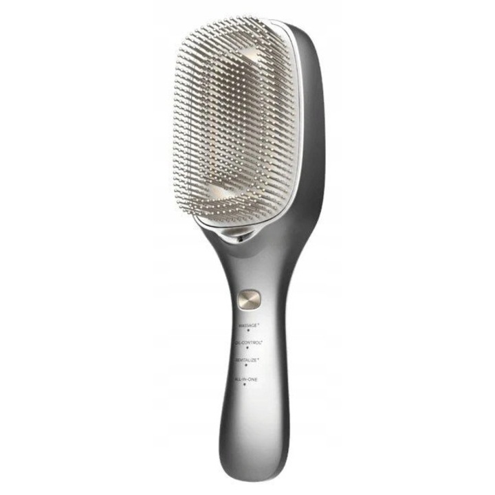 Perie de par electrica CECOTEC Haircare Revitalize, tehnologie cu 5 functii, gri