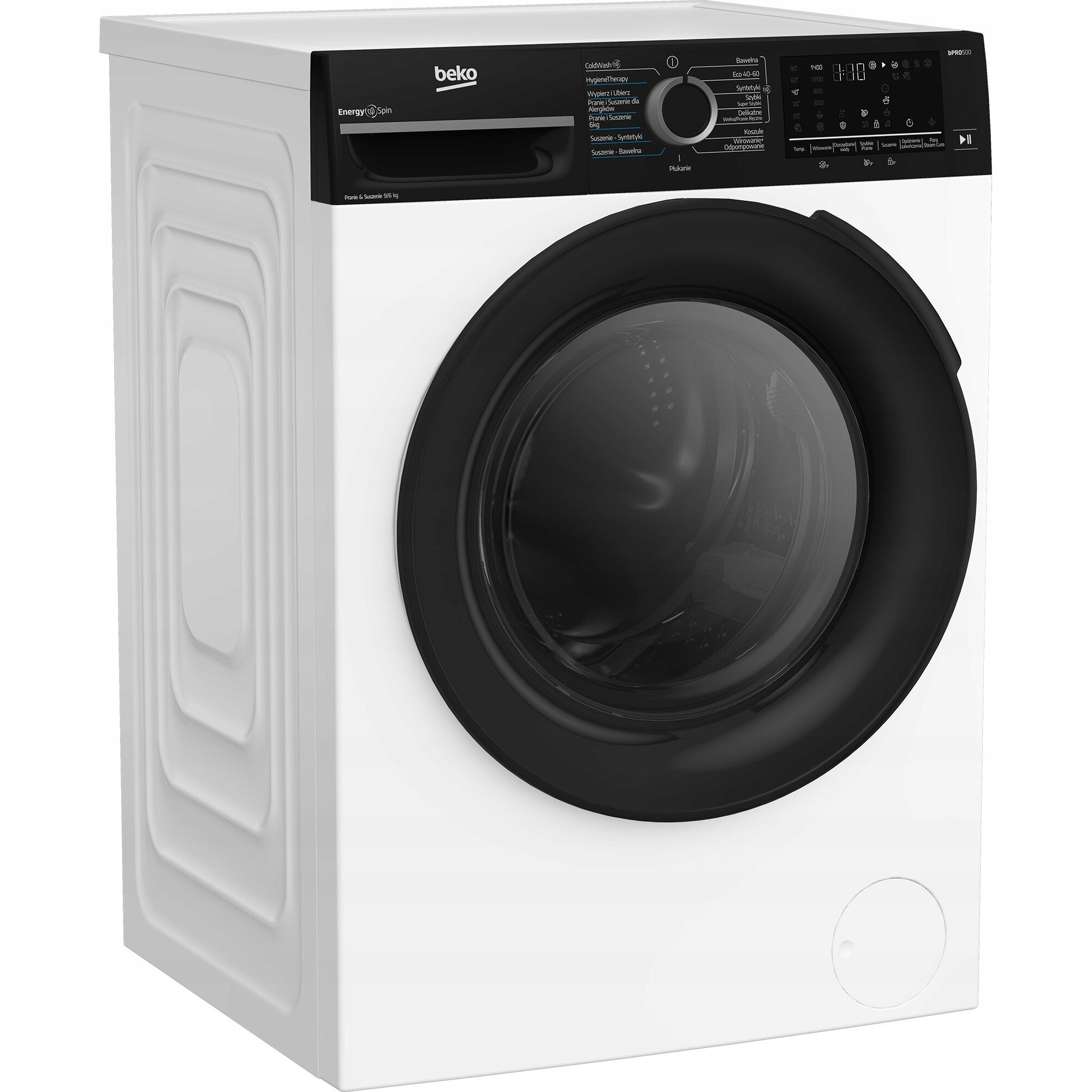 Masina de spalat-uscator BEKO bPRO500 BM5DFT6944WP, alb, 60 cm
