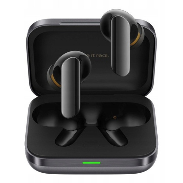 Casti Wireless Realme Buds Air 7, Reducere zgomot, Bluetooth 5.4, Gri