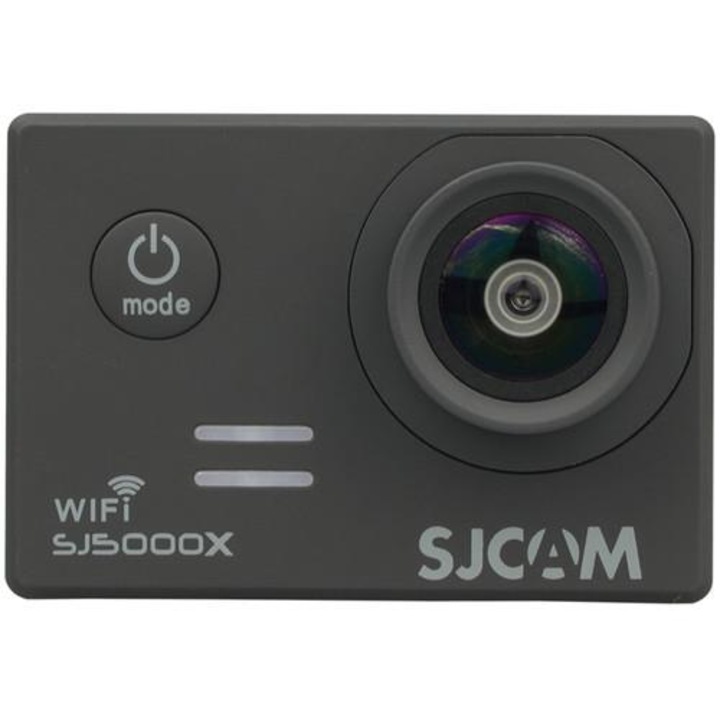 Екшън камера SJCAM SJ5000X Elite, 4K, Gyro Anti-Shake стабилизация, черна