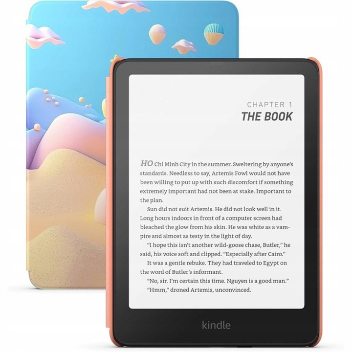 Електронен четец Amazon Kindle Paperwhite Kids Starfish 7, водоустойчив, 7 инча