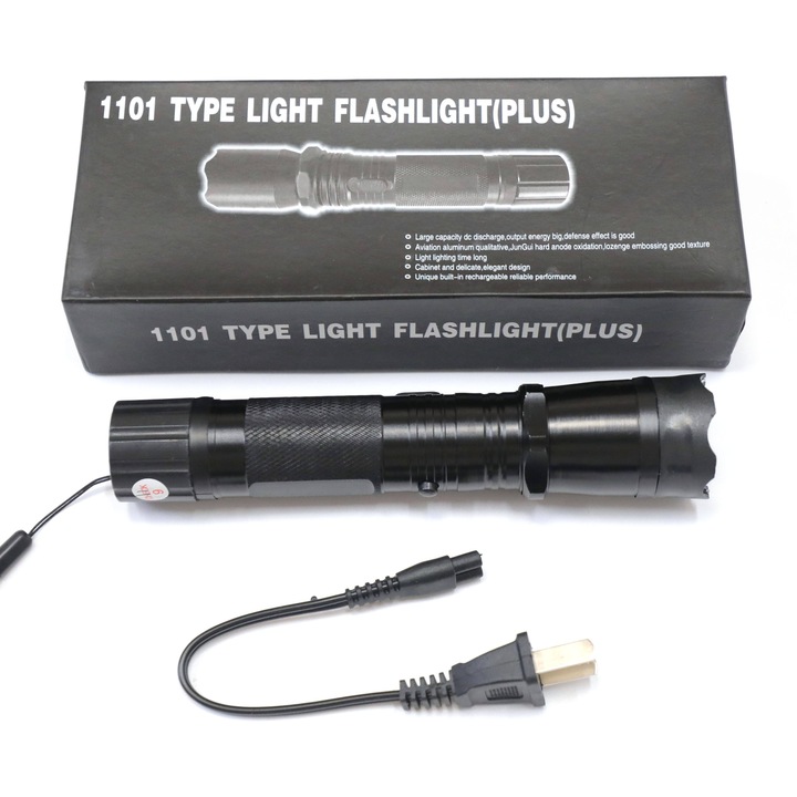 Мощно фенерче Модел 101 (Подобрено издание) - Ултратънък презареждаем LED фенер с магнитна щипка, автофокусен лъч и елегантен дизайн за градска употреба