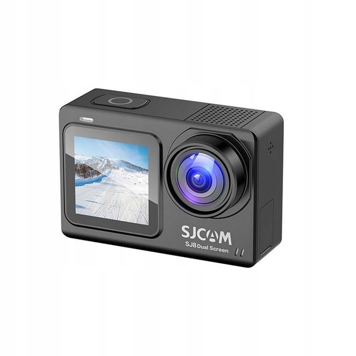 Camera video sport SJCAM SJ8 Dual Screen, 3840x2160px, 120fps, negru