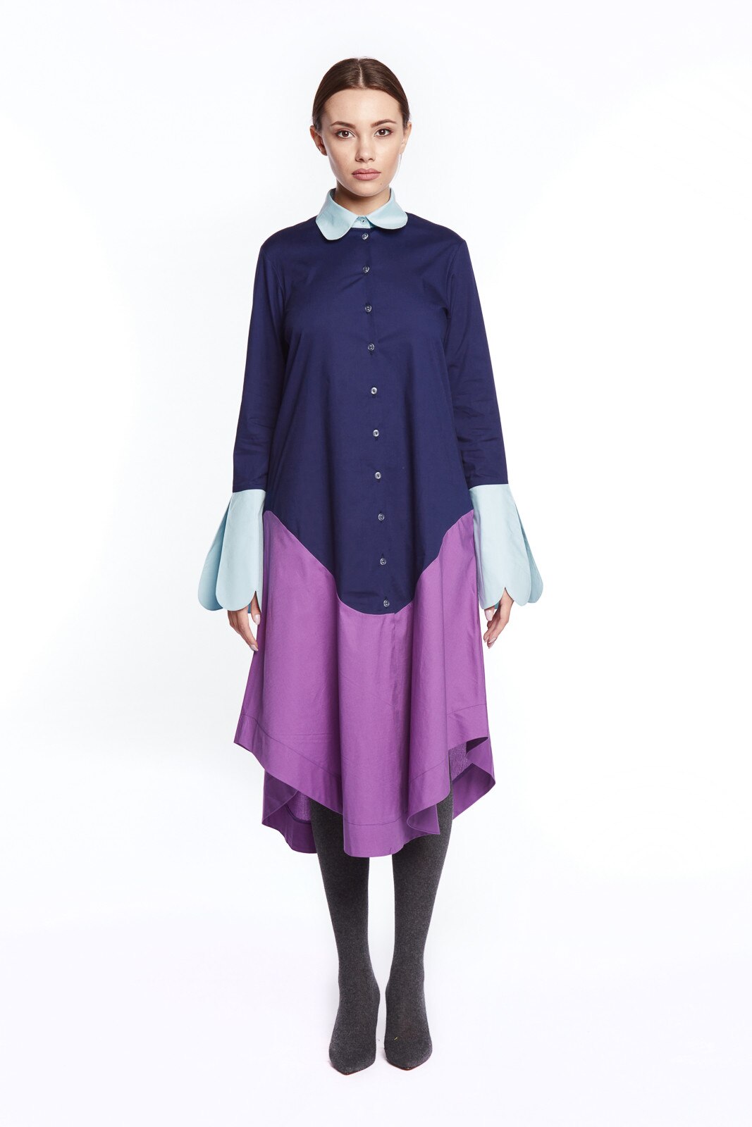 Rochie camasa, multicolora S