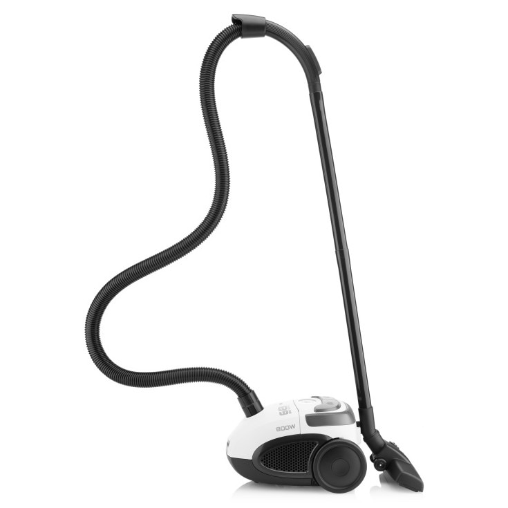 Aspirator cu sac, Hyundai, 800W, alb, 2l, 5 m cablu