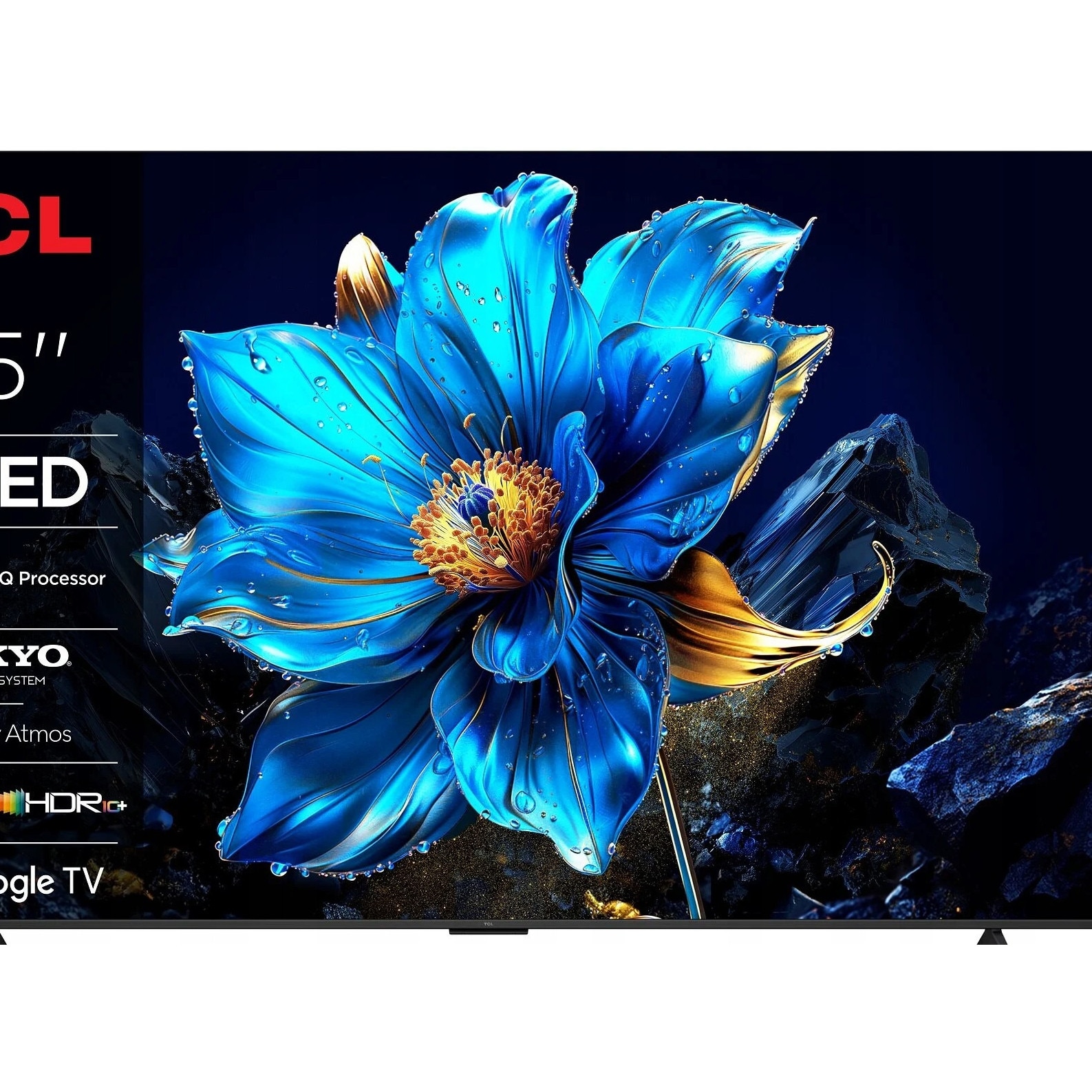 Televizor QLED 85" TCL P7K 4K, Dolby Atmos, Dolby Vision, negru