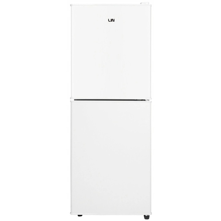 Frigider LIN, 116.8cm, 61l frigider + 55l congelator, alb, 42.4x44.5cm