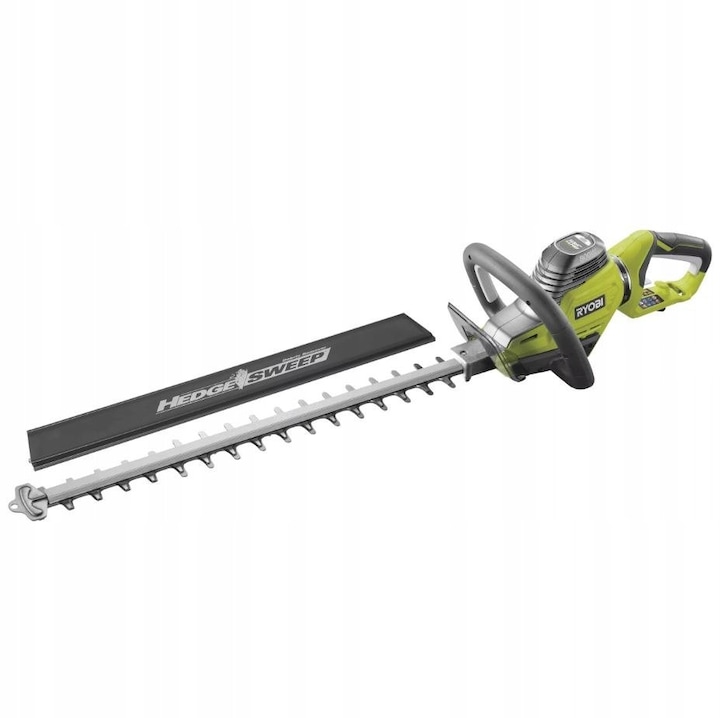 Foarfeca electrica pentru tufisuri RYOBI 60 cm, 600 W, 28 mm, set cu accesoriu HedgeSweep