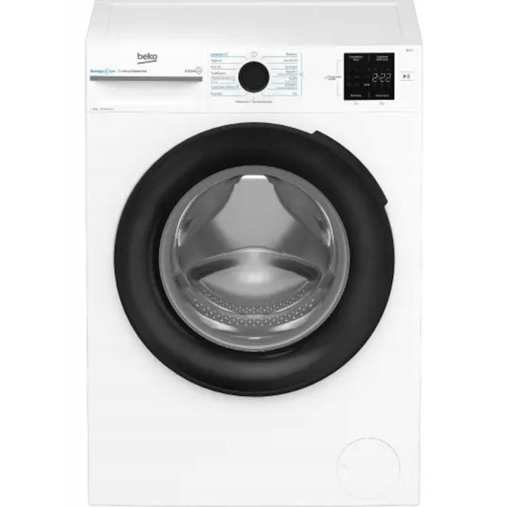 Пералня Beko b300, 8кг, 1200 оборота в минута, бяла, с инверторен мотор