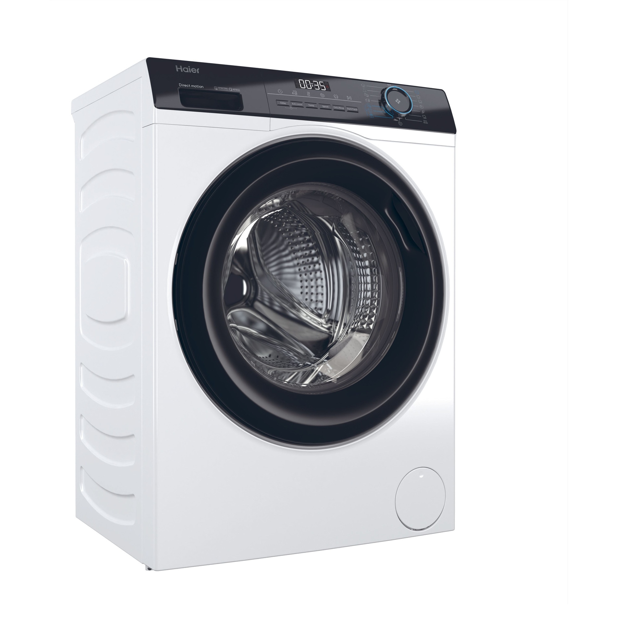 Masina de spalat rufe, HAIER, HW70-B14929, 7kg, 1400rpm, alb-negru, 52x60x85cm