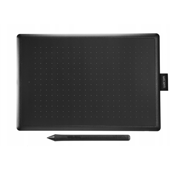 Графичен таблет Wacom One Medium, 216x135мм, 2048 нива на натиск, червен/черен