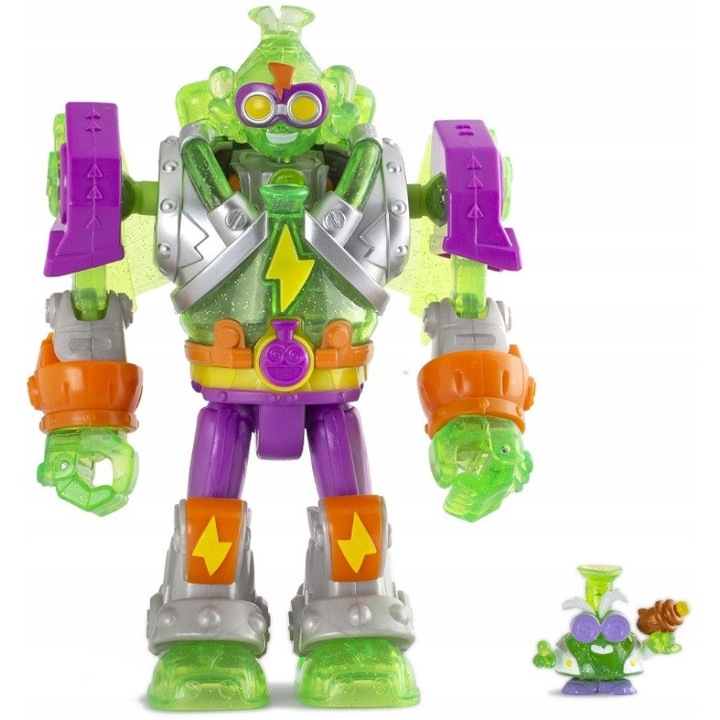 Комплект фигурки Super Zings Things 10, Superbot MEGA-K, многоцветен, 1 аксесоар, 1 ексклузивен Kazoom Kid, 1 SuperThing