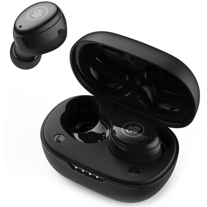GoGEN Buddies Evo 2 vezeték nélküli fülhallgató, Bluetooth, fekete, 28 óra üzemidő, in-ear típus