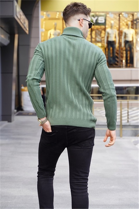 Мъжки блузи, Акрил, Madmext, 333684, Зелен, M