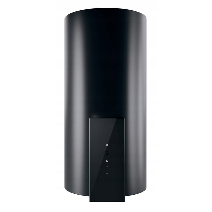 Абсорбатор VDB MAH Glass H2H, черен, 39x50см, 680m3/h, 4 скорости, тъч контрол