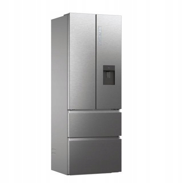 Frigider HAIER FD 70 Series 7, 337l + 140l, No Frost, gri, 200.6