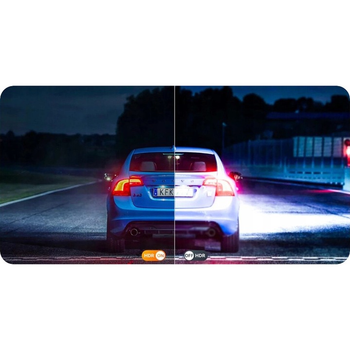 Camera auto Vantrue N2X, 2 canale, 2.7K + Full HD, WiFi, GPS, 158x165°