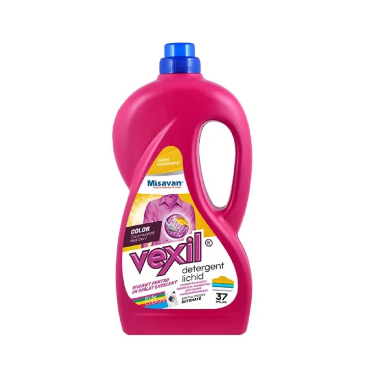 Detergent lichid colorate Vexil Color 1.5l, 37 spalari