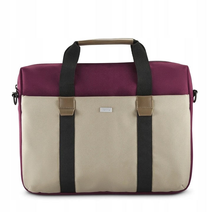 Geanta laptop Hama Silvan 13,3-14,1 inch, rosie, dimensiuni 39x30x5cm