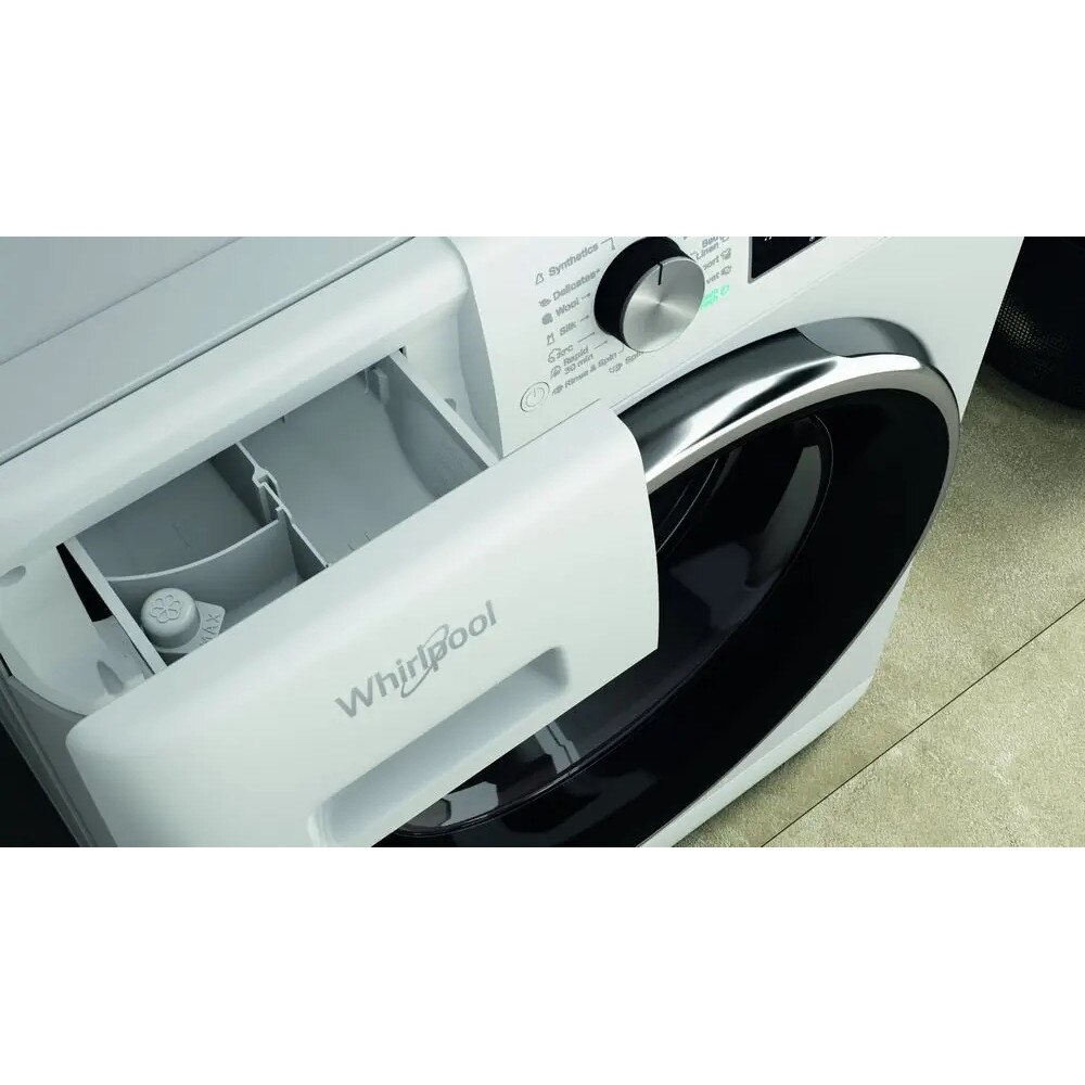 Masina de spalat rufe Whirlpool, 10 kg, 1400 rpm, alba, 61x60x85cm