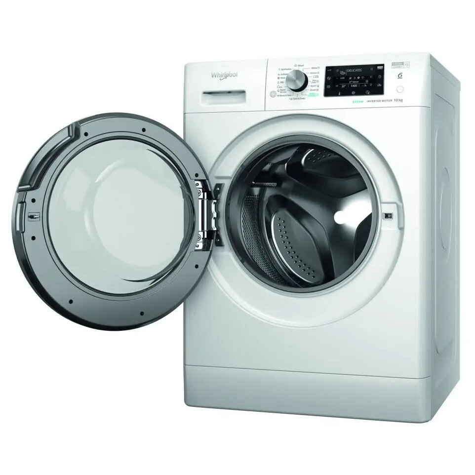 Masina de spalat rufe Whirlpool, 10 kg, 1400 rpm, alba, 61x60x85cm