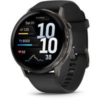 Smartwatch Garmin Venu 4, 45mm, AMOLED, GPS, Wi-Fi, silicon, Slate/Black