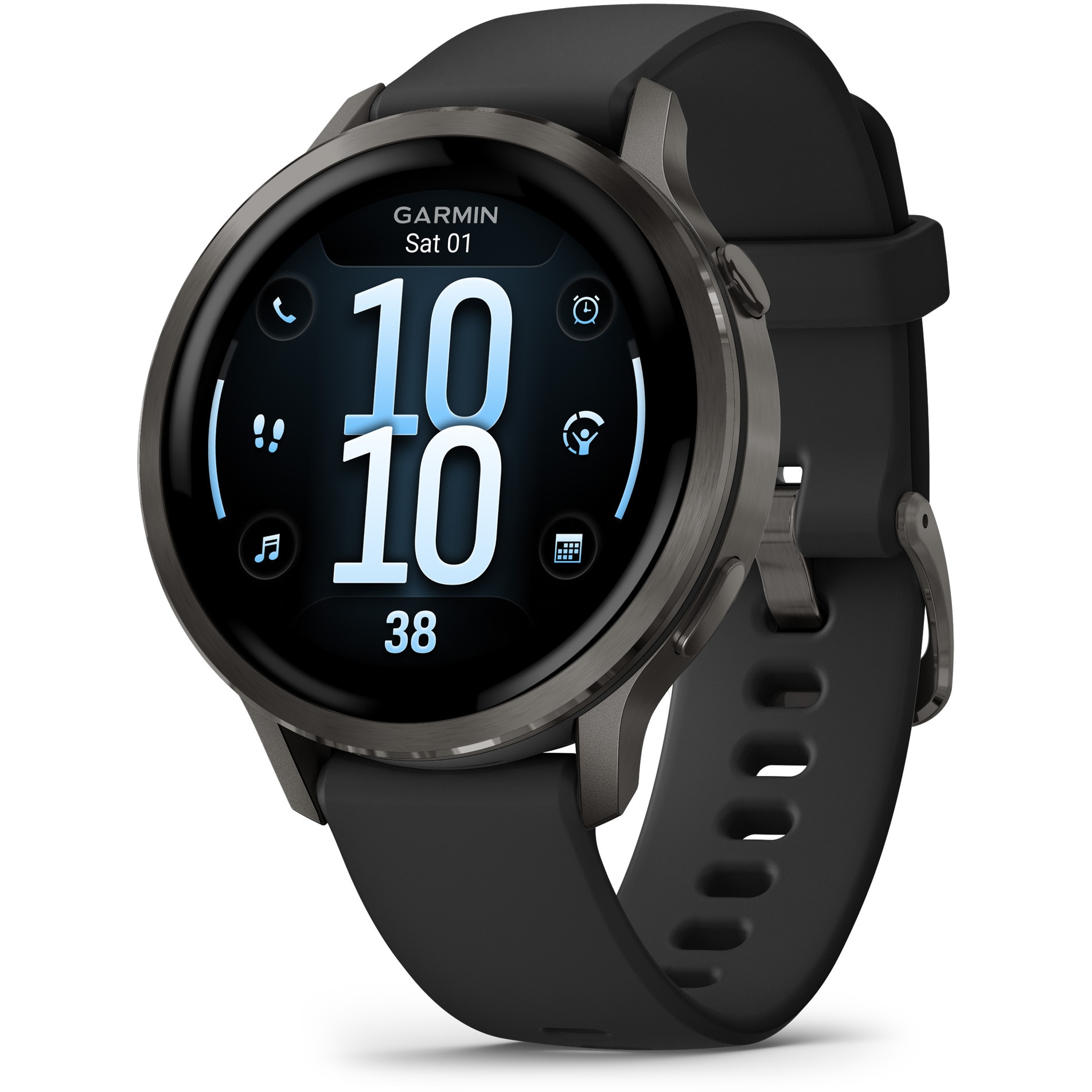 Smartwatch Garmin Venu 4, 41mm, AMOLED, GPS, WI-FI, silicon, Slate/Black