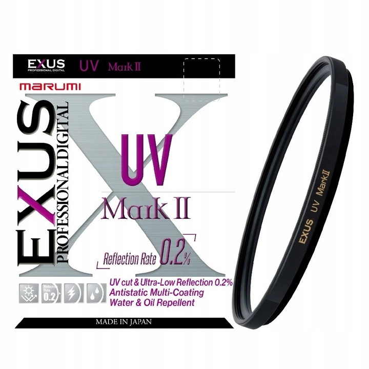 Filtru UV Marumi EXUS Mark II 58mm