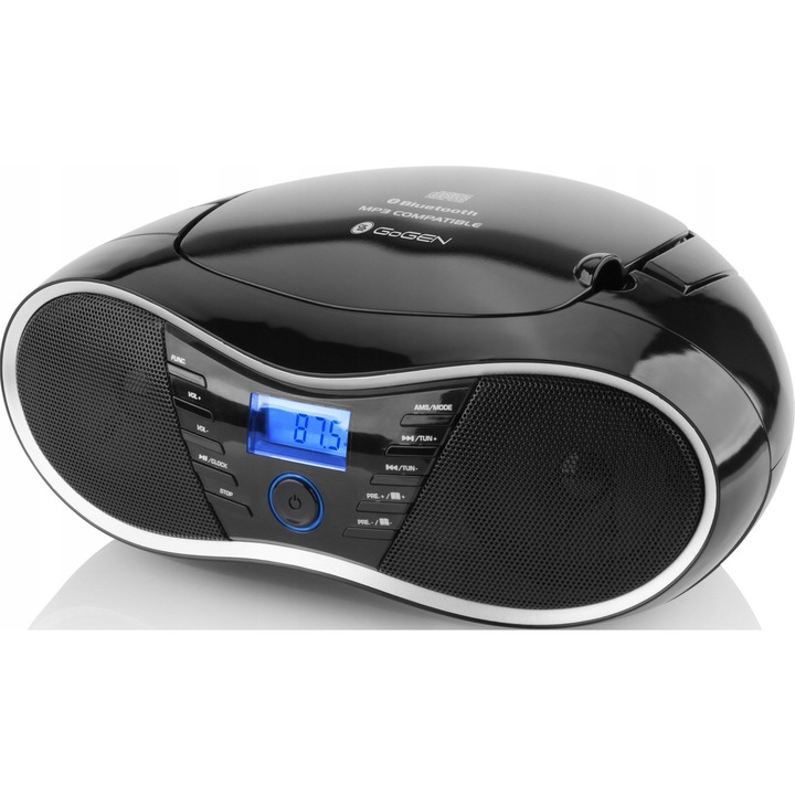 Radio player GOGEN CDM388SUBTS, CD, FM, 4W, negru, 290x120x215mm