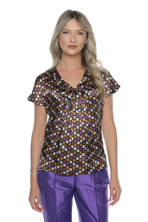 Bluza femei ALTESA, 100% matase naturala, model Alice, marime S