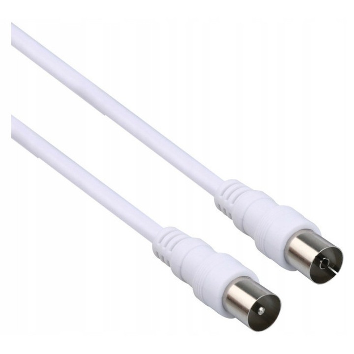 Cablu antena 5m, TECHNISAT, conector IEC, aluminiu, 75Ω