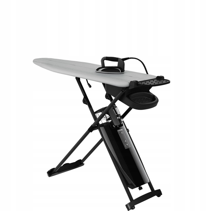 Sistem de calcat Laurastar Smart M, negru, 2200W, abur pulsator, dimensiuni masa 125x42cm