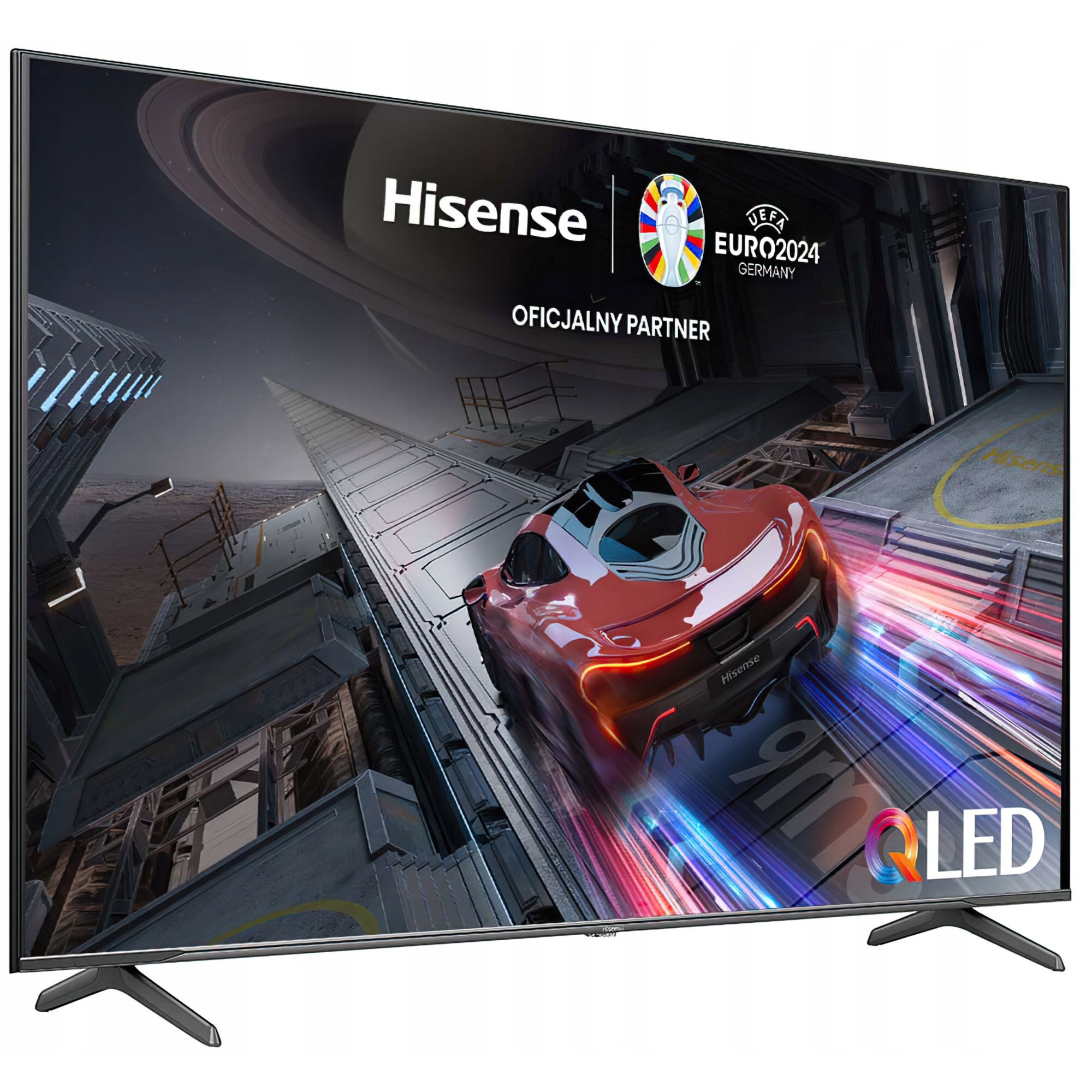 Televizor QLED 55" Hisense 55E7NQ, 4K HDR, 144Hz