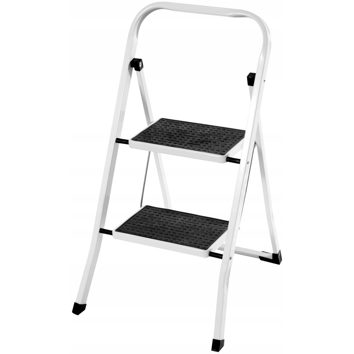 CasaSi Nizza 2 munkalétra, 0.9 m, 3 fokos, fém, csúszásmentes