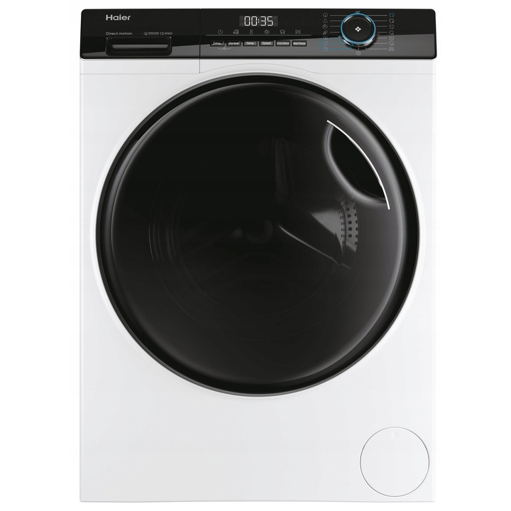 Masina de spalat rufe si uscat HAIER I-Pro 3 HWD80-B14939-S, 8kg spalare, 5kg uscare, alb, 85x60x46cm