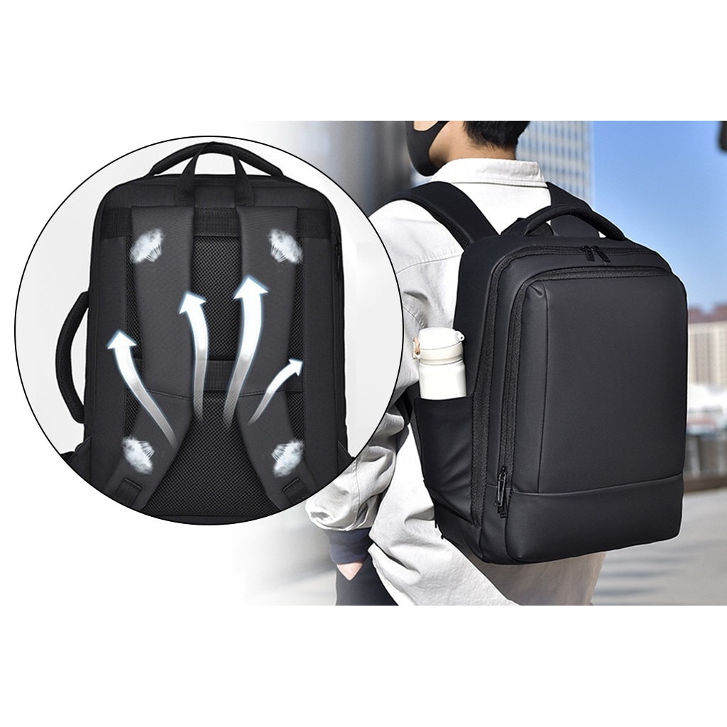 Plecac pe laptop Marvo Urbano 40, 17,1 inch, extensibil, 30x16x43cm, negru