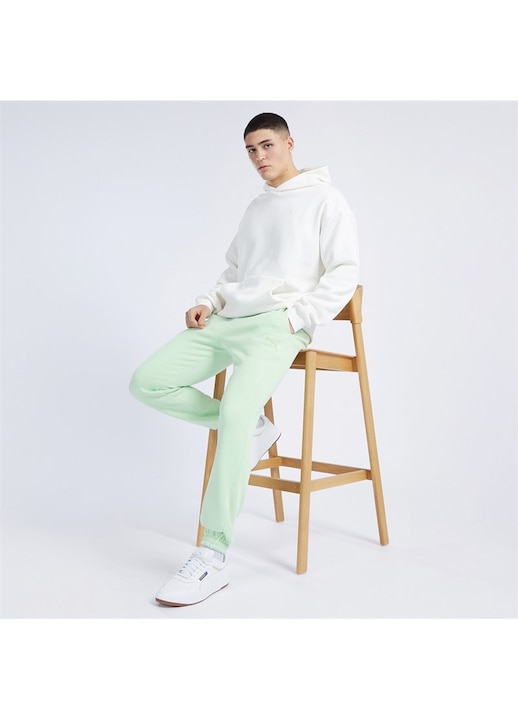 Pantaloni de trening Puma, fleece, verde lime, M