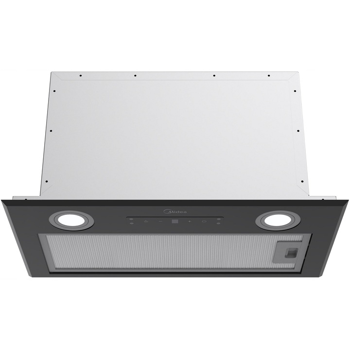Абсорбатор Midea MH52BI3200X-ES, 3 скорости, черен, 52x25.6x24.8см