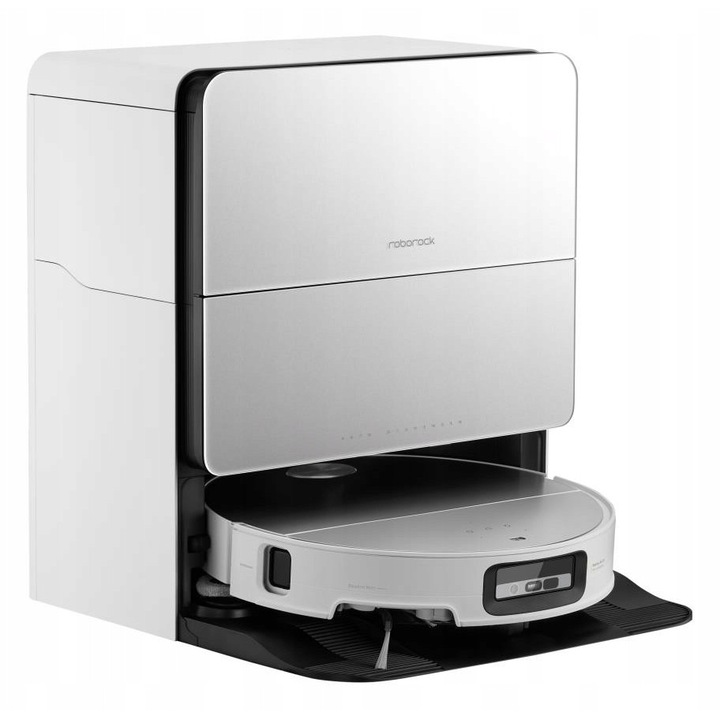 Робот прахосмукачка Roborock Saros 10, 6400 mAh, 0.27 л, бял, 16.5 кг